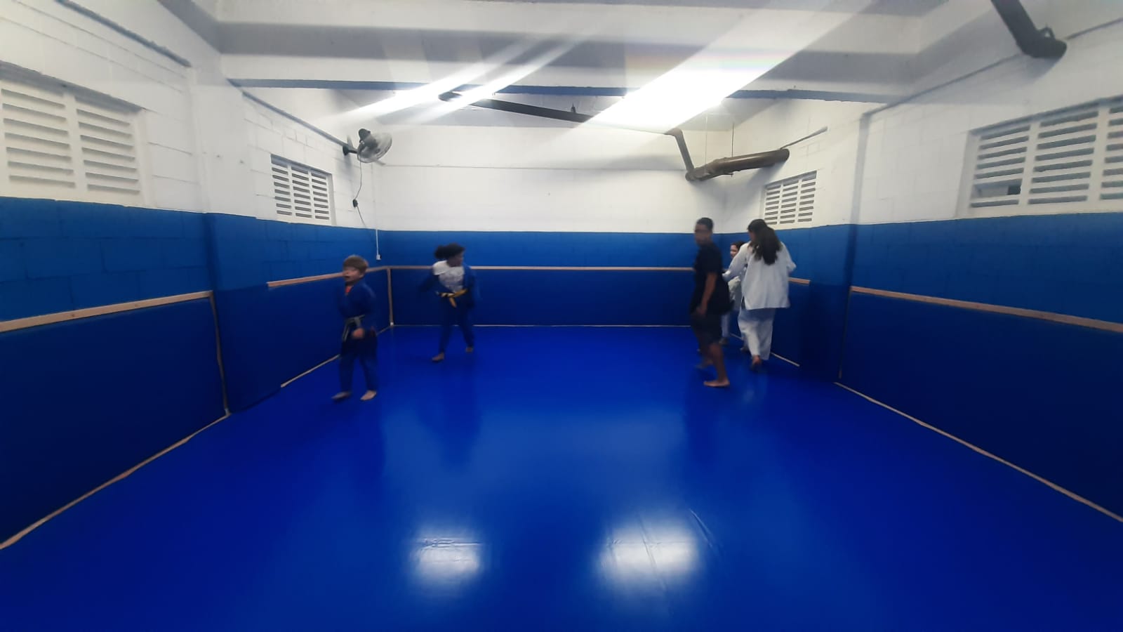 Sala de fitness 2 agora está mais segura e de cara nova