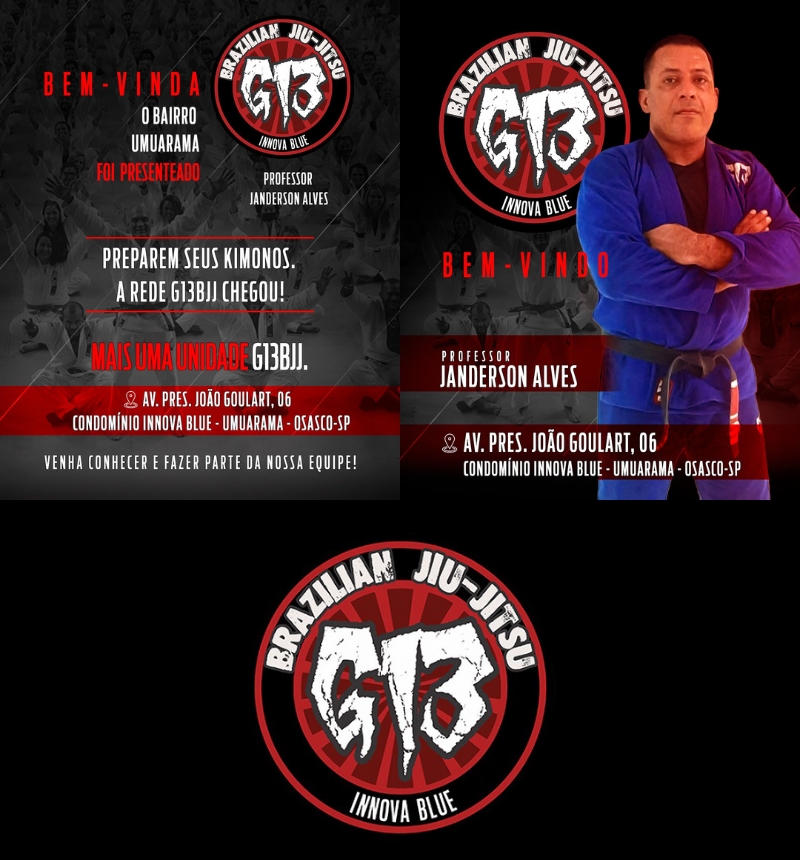 Preparem seu Kimonos. Agora somos Unidade G13 Innova Blue.