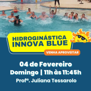 Hidroginástica Innova Blue, Confira as fotos e videos.